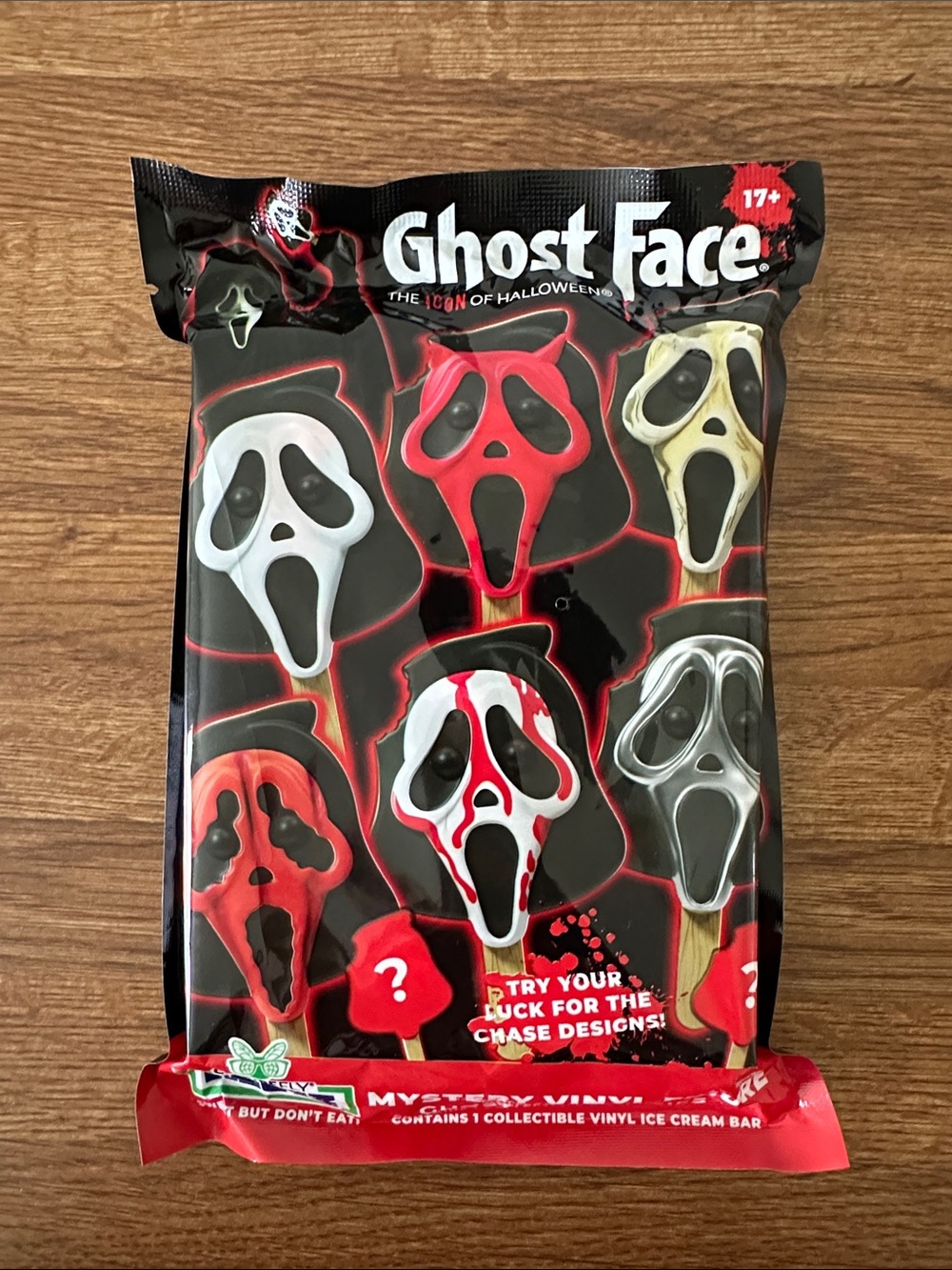 CultureFly Meltz Mystery Vinyl Figure - Ghost Face Series 1 - Ice Cream Bar